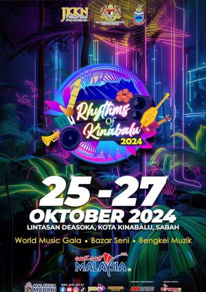 poster for Rhythms Of Kinabalu 2024