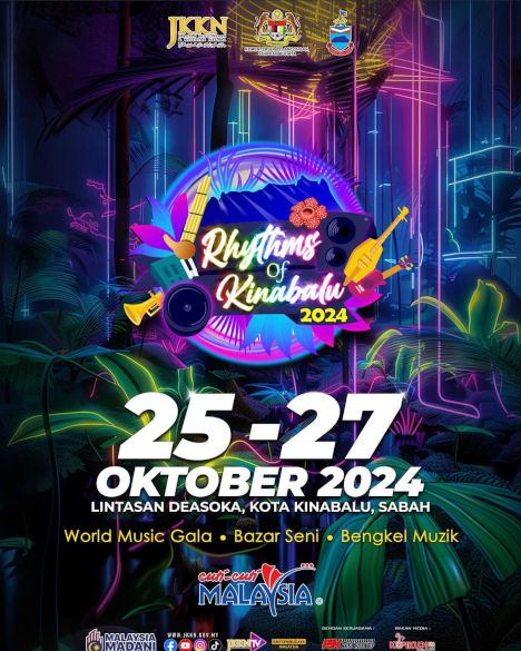 activity poster for Rhythms Of Kinabalu 2024