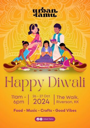 poster for Urban Tamu, Happy Diwali 2024