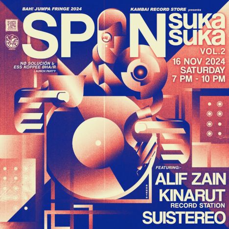 activity poster for Spin Suka Suka Vol.2