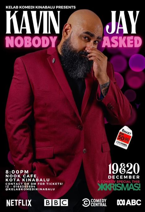 activity poster for Kavin Jay, Nobody Asked