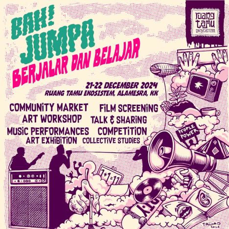 activity poster for Bah! Jumpa 2024 Festival