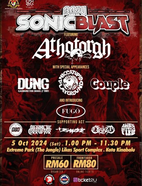 Poster for Bayu SonicBlast