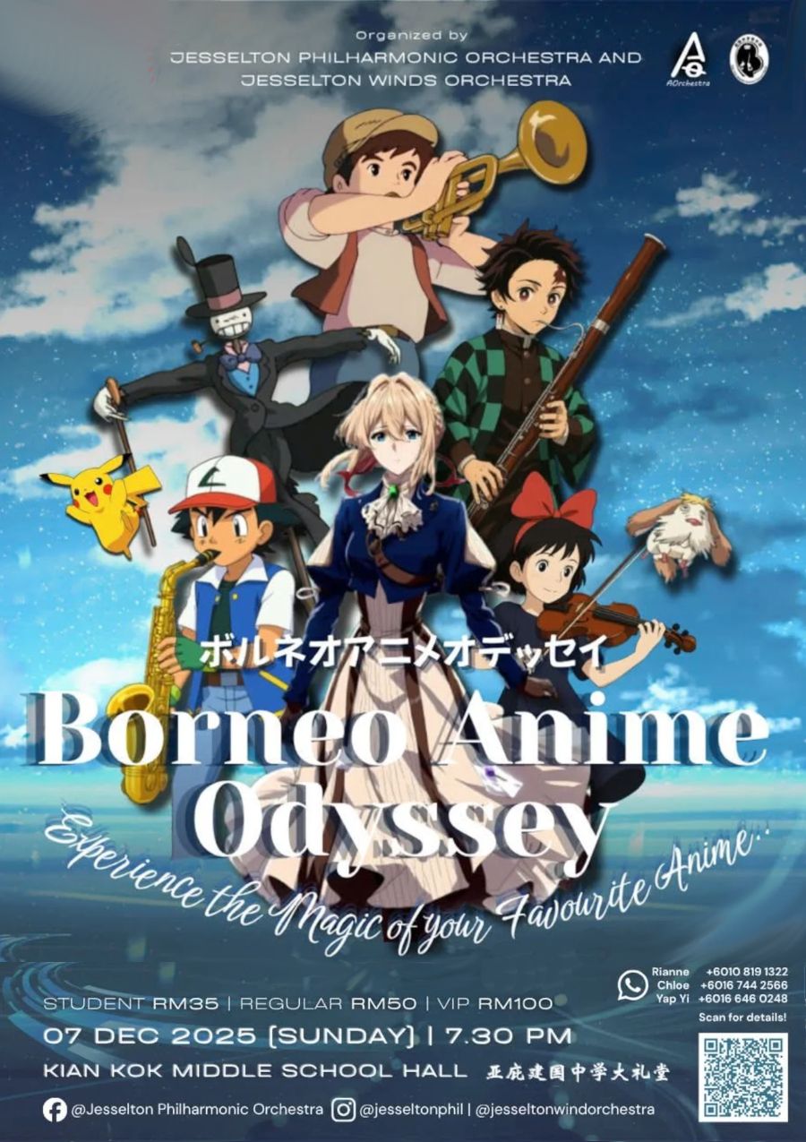 poster for Borneo Anime Odyssey