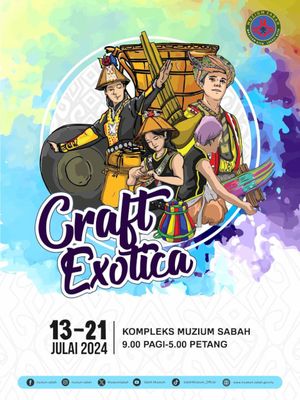 Poster for Craft Exotica 2024