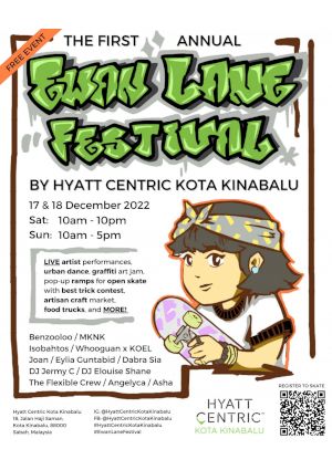 poster for Ewan Lane Festival 2023