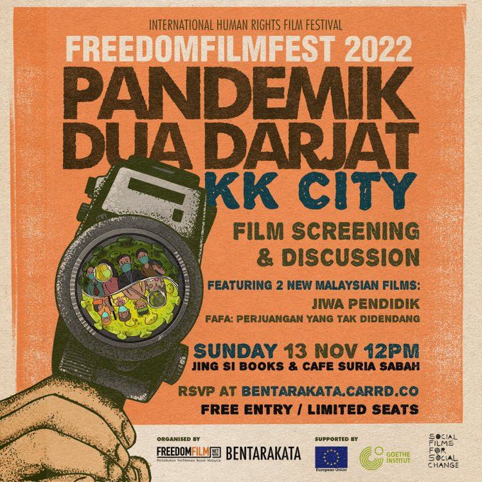 Poster for Freedom Film Festival