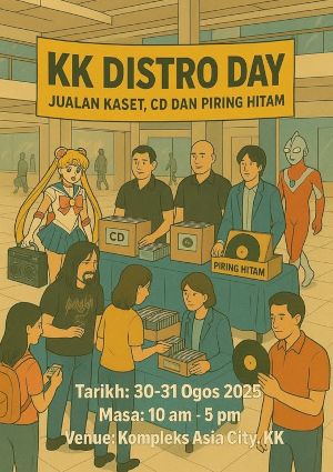 poster for KK Distro Day 2025