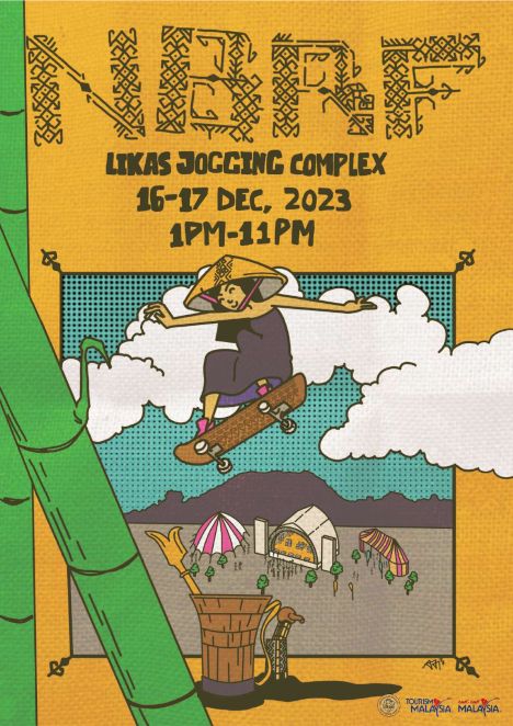 Poster for North Borneo Rainforest Festival