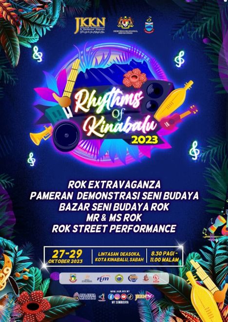 Poster for Rhythms Of Kinabalu 2023