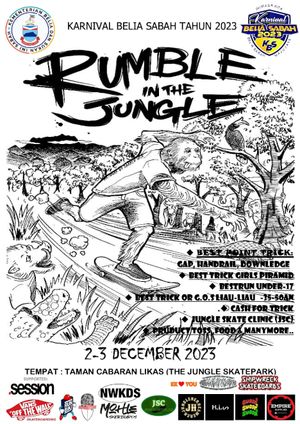 Poster for Rumble in the Jungle
