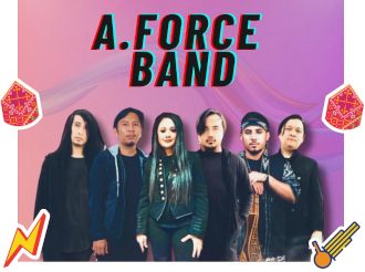 event poster for A. Force Band