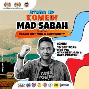 Poster for Mad Sabah Stand-Up Comedy