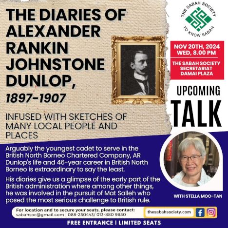 Poster for The Diaries of Alexander Rankin Johnstone Dunlop, 1897-1907