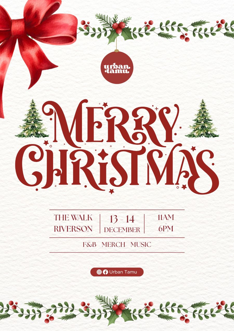 poster for Urban Tamu Christmas Edition