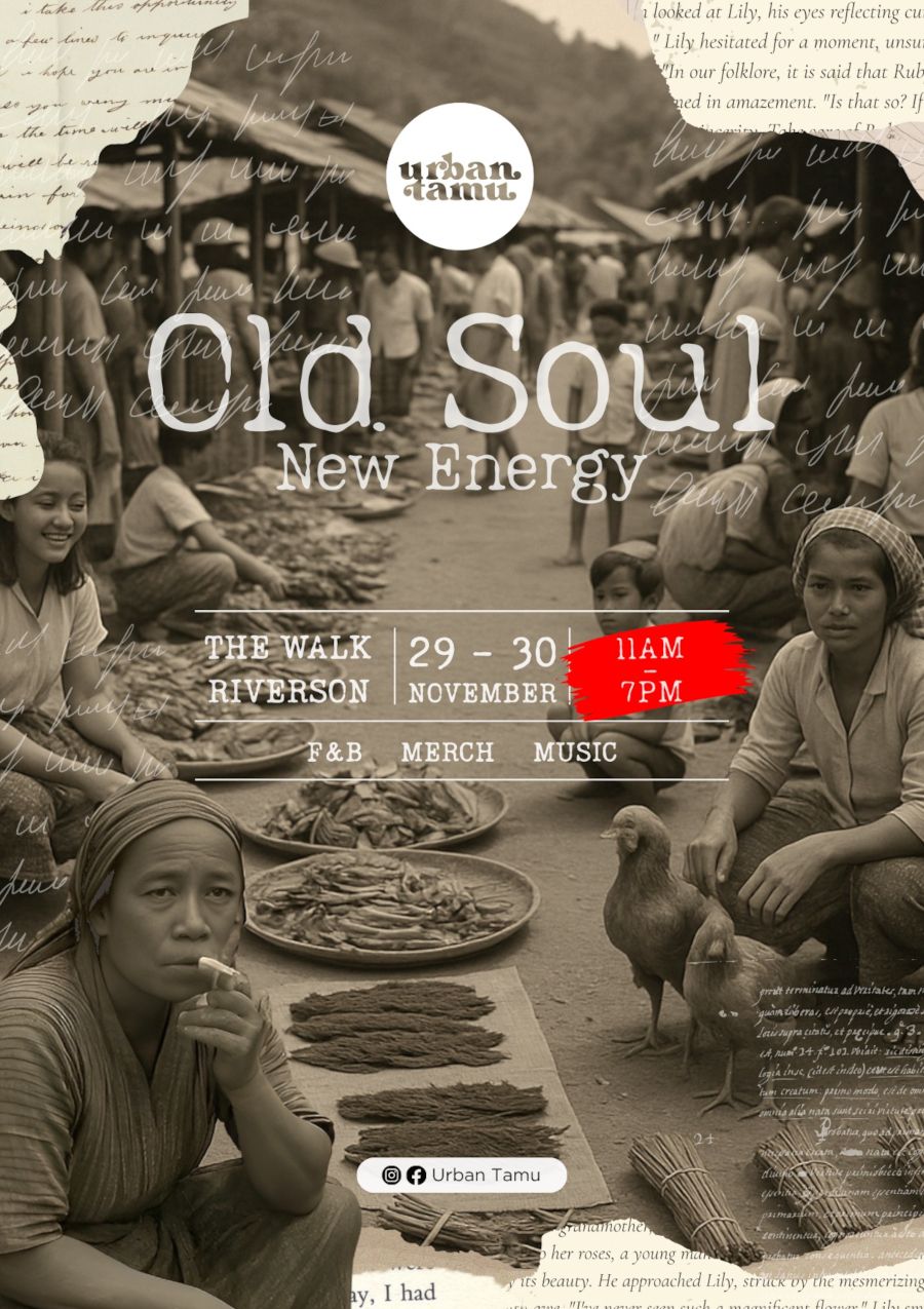poster for Urban Tamu, Old Soul, New Energy