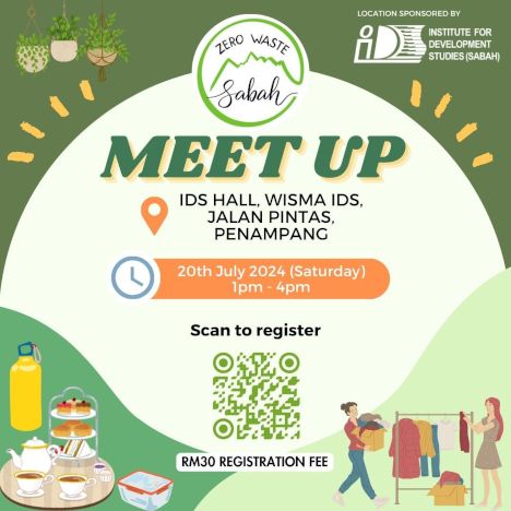 Poster for Zero Waste Sabah Meet Up