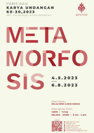 poster for 30th Invitational Exhibition: METAMORPHOSIS