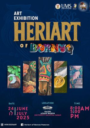 poster for HeriArt of Borneo