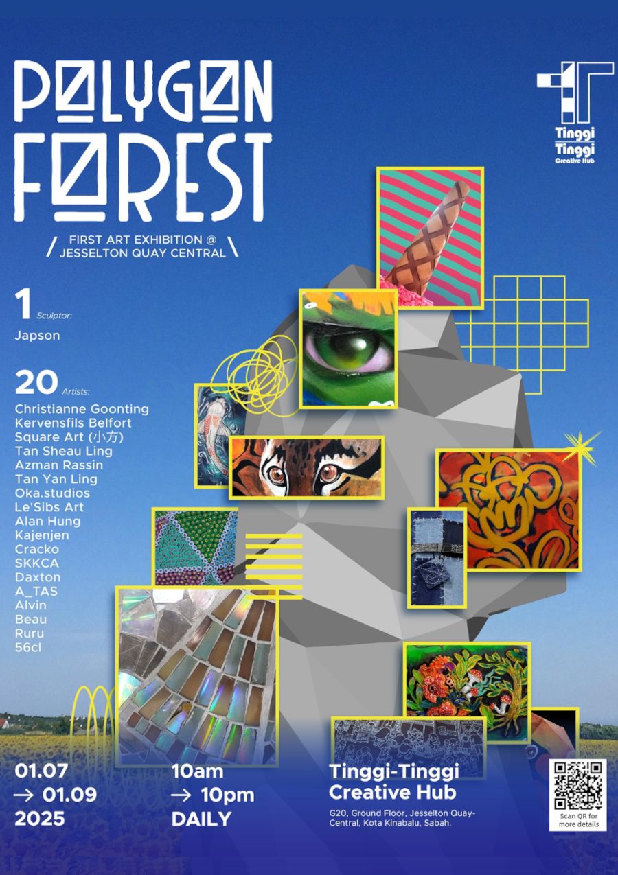 poster for Polygon Forest - Hutan bentuk yang indah, rimba penuh keajaiban