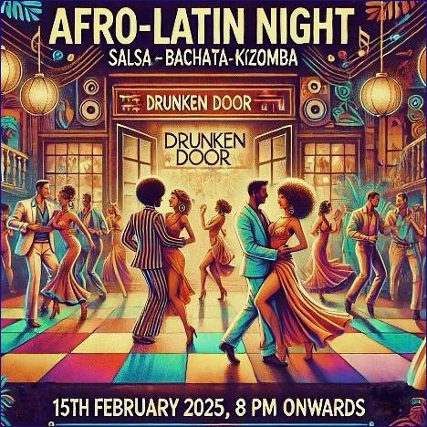 Poster for Soirée de danse afro-latine
