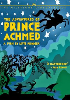 event poster for The Adventures Of Prince Achmed