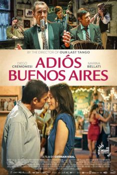 event poster for Adiós, Buenos Aires