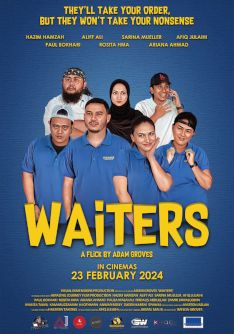 event poster for Waiters