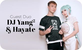 event poster for DJ Yang2 & Hayate