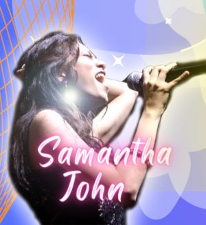 event poster for Samantha John