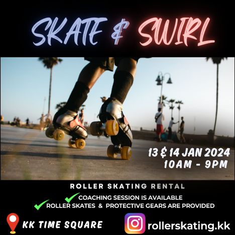 activity poster for Roller Skating Session