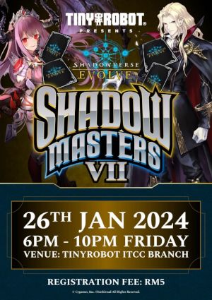 poster for Shadowverse Evolve, Shadow Masters VII