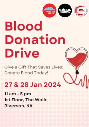 poster for Blood Donation Drive