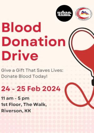 poster for Blood Donation Drive