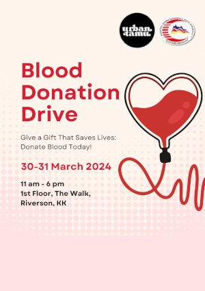 poster for Blood Donation Drive