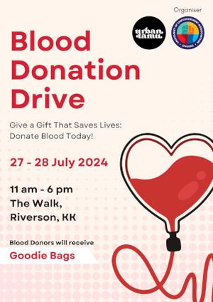 poster for Blood Donation Drive