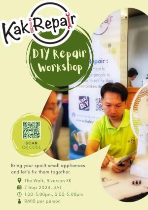 poster for KakiRepair Workshop