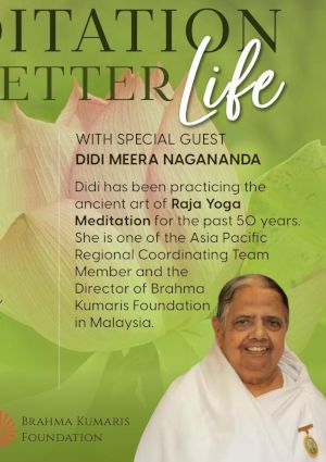 poster for Meditation For A Better Life