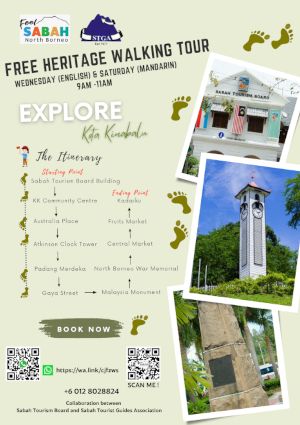 poster for KK Free Heritage Walking Tour